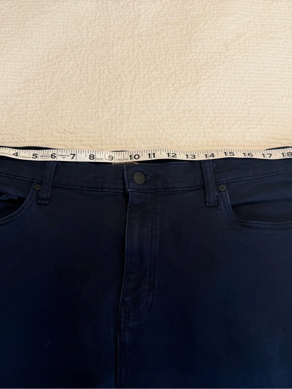 Banana Republic navy pants cotton 40x32